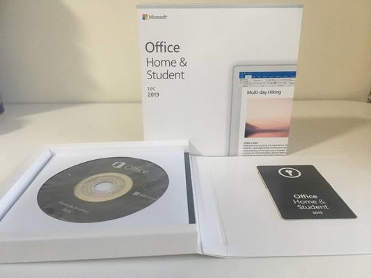 คีย์การ์ด Microsoft Office 2019 Home และ Student Retail ดั้งเดิม