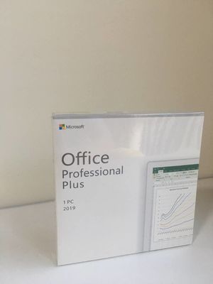 DVD / Card Packing Microsoft Office 2019 Professional Plus Retail