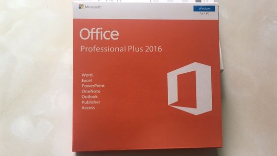 การเปิดใช้งานออนไลน์ทั่วโลก 1pc Microsoft Office 2016 Pro Plus