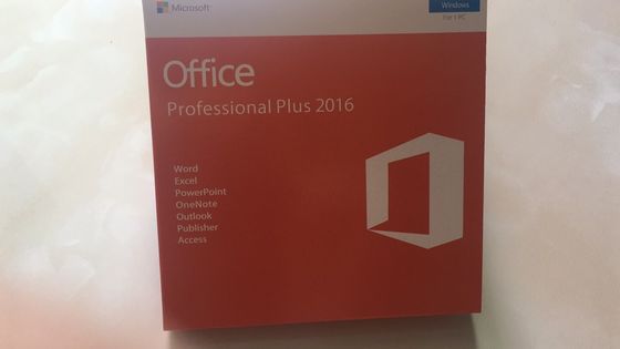 เวอร์ชันภาษาอังกฤษ 1 PC Microsoft Office 2016 Professional Plus DVD