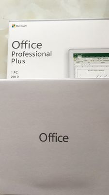 เวอร์ชันภาษาอังกฤษ Microsoft Office 2019 Pro Plus บรรจุดีวีดี / การ์ดขายปลีก
