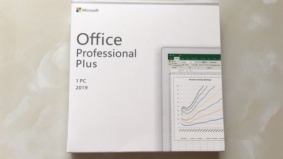 การเปิดใช้งานออนไลน์ 100% Microsoft Office 2019 Pro Retail Key 1pc Pack